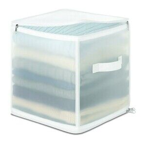 NIP Whitmor Collapsible Zip Cube SSS
